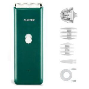 OPALESQUE Dog Cat Home Hair Waterproof Clipper Portable Electric USB Rechargeable Pet Grooming Tools Low Noise Shaver Cordless Trimmer for Small and Large Pets