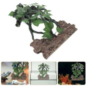FRCOLOR Terrarium Decorations Reptile Gecko Accessories Toy Animals