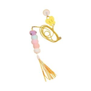 Interactive Cat Feather Teaser Wand, Retractable Hanging Cat Toy for Indoor Kittens, Physical & Mental Stimulation Play Chase Toy for All Cat Breeds