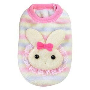 syligr Warm Dog Sweaters for Puppies, Small Dog Coat Clothes for Chihuahua Teacup Dogs, Flannel Dog Sweater Winter Apparel, XXXS XXS XS Pet Outfit for Girl Dogs