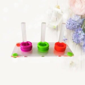 CTIRCHIU Interactive Parrot Training Toy Set for Parakeets, Assorted Colors, Engaging Bird Play and Learning