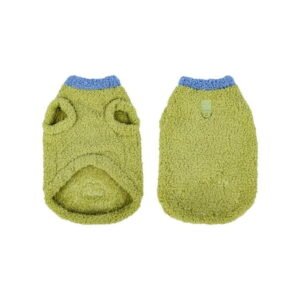 NovaStitch Dog Clothes Dog Sweater Warm T-Shirt Fleece Vest Dog Shirts Soft Pajamas for Winter Cold Weather Daily Wear Green S
