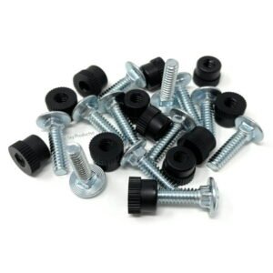 Pet Carrier Fasteners – 12 pkg – Vari Kennel Replacement Metal Bolts