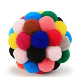 Cat Toy Ball with Fun Bells inside, 2 pack