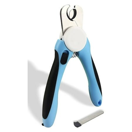 Pet Nail Clippers with Rubbing Burr Suit Dogs Claw Care Trimmer – Razor Sharp Blades – Cats Grooming Nail Cutter for All Pets