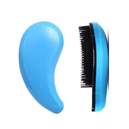 Small Dog Brush- Grooming Tool for Teddy, Yorkies, Maltese, Shih Tzu, Chihuahua – Puppy Hair Brush (Blue)