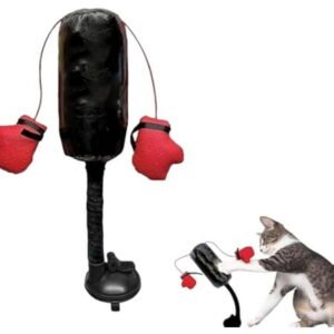 Cat Boxing Toy, Boxing Cat Toy, Interactive Kitten Toys Punching Bag, Punching Bag Play Gym (1pcs)