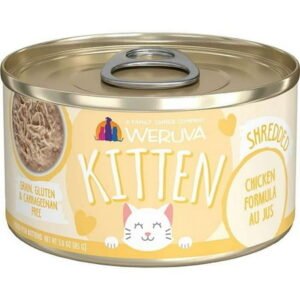 Weruva 3 oz Kitten Chicken Au Jus Cat Treat – Case of 12