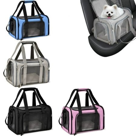 Small Transport Box, Portable Puppy Carrier, Small Carrier for Cats and Dogs, Convenient Travel Bag + Lightweight Design, Ideal for Travel, Pet Transport, Animal Travel Container, Pet Carrier