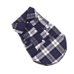 GASTROPOD Dog Shirts,Small Dog Fit with Multiple Sizes Dog Clothes,Perfect for Casual Moments Puppy Clothes,Blue,S