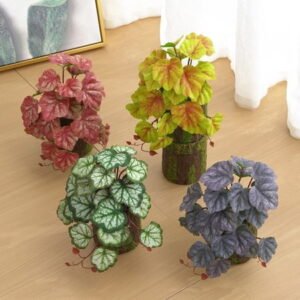 kkbbma Clearance under $5 Reptile Plants for Terrarium Decor, Amphibian Habitat Decor, Reptile Tank Accessories, Artificial Hanging Plants