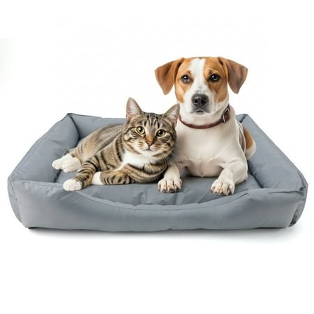 Charkool Dog Beds for Medium Dog, Washable Medium Dog Bed Waterproof, Easy Wipe Clean Travel 24inch