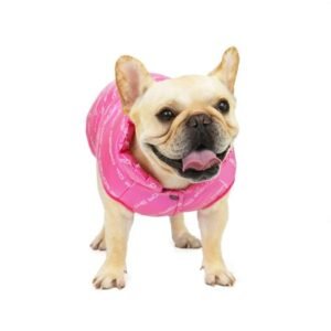 Aooww Fleece Hoodie for Dogs – Windproof Waterproof Coat, Winter Warm Jacket, Cold Weather Pet Apparel Clothes Vest for Small Medium Large Dogs, Winter Pet Clothes, Thermal Pet Apparel , Hot Pink,Xl