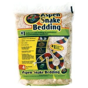 Zoo Med Aspen Snake Bedding – 4 Quarts