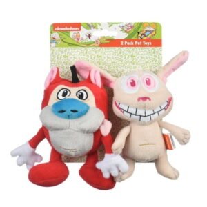 Nickelodeon Ren & Stimpy: 6″ Ren, Stimpy 2PC Backercard