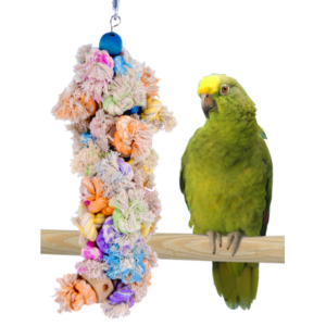 Penn Plax Bird Life Shaggy-Kabob Parrot Toy 18 Long