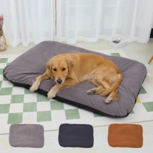 Pet Beds!mfyjkho Small Dog Bed Removable and Washable Thick Winter Dog Mats Dog Bedding Non-slip, Stain-Resistant Kennel Bedding New Puppy Essentials(45×35cm/17.71×13.77in)