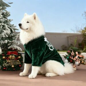 Christmas Dog Shirts for Pet Clothes Soft Breathable Puppy Shirts Printed Pet T-Shirt Puppy Dog Christmas Xmas Pet Apparel for Small Medium Large Dogs and Cats