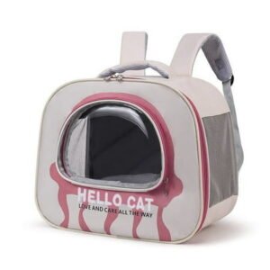 Pet Backpack Carrier under $5! CQCYD Portable Pet Backpack for Outdoor Travel, Breathable and Waterproof Carrier for Small Animals, Large Capacity Dog and Cat Backpack with Window