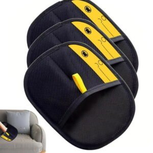 3-Piece Double Sided Pet Grooming Glove Hair Remover Reusable Washable Deshedding Tool For Dogs Cats Cleaning Brush