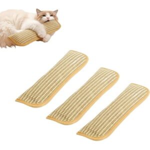 3 Pack Catnip Toys for Indoor Cats – 13 Inches Catnip Pillows, Catnip Toys, Sisal Scratching Pad, Interactive Cat Nip Kicker Toys for Anxiety Relief