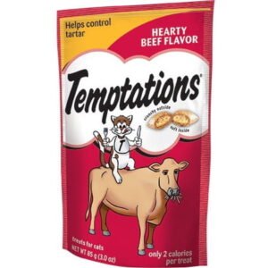 Temptations Classic Treats for Cats Hearty Beef