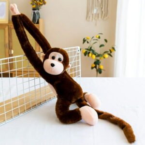 Mini Animals Plush Toy Long Arm Monkey Toys Children’s Gifts Cute Monkey Dolls Home Decorations Ornaments Toys Gifts For Family Friend And Children