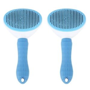 US 1 Pack Self Cleaning Slicker Brushes for Dogs Cats Pet Grooming Brush Tool