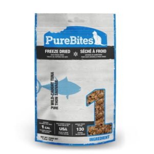 PureBites Freeze Dried Tuna Cat Treats, 1 Ingredient, 1.8oz