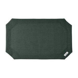 Coolaroo Cooling Elevated Dog Bed PRO with Heatshield Replacement Cover, Medium Everlade Green