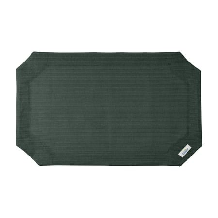 Coolaroo Cooling Elevated Dog Bed PRO with Heatshield Replacement Cover, Medium Everlade Green