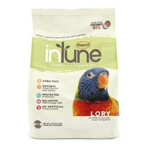 Higgins Intune Natural Lory Bird Food, 5 Lb
