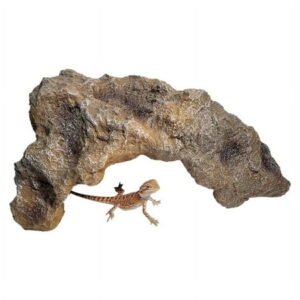 Shinycome Reptile Rock Hide Cave Tortoise Escape Habitat for Small Reptiles Turtles Frogs