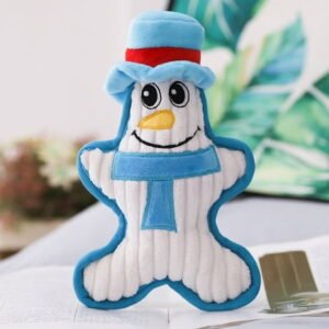 Zonao Christmas Plush Dog Toys for Large Dog,Christmas Dog Toys for Aggressive Chewers,Cute Christmas Puppy Toys