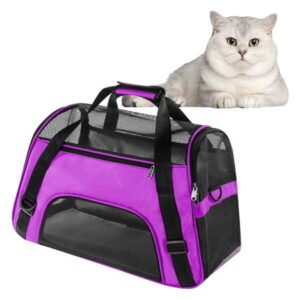 GYDEK Airline Approved Pet Carrier,Soft Sided Cat Carriers for Small Dog Cats and Small Animals