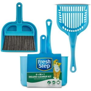 Fresh Step Starter Kit for Cats with Everything Pet Parents Need for Cat and Kitten Cleanup