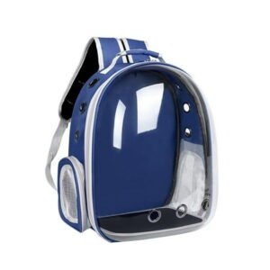 Euaioeiu Space Capsule Pet Carrier Backpack Breathable Mesh Shoulder Strap Portable for Small Dog Cat Travel Outdoor Hiking Adventure Vet Visit Airline Approved