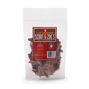 Lamb Lung Cat Treats – Dehydrated – Single Ingredient – Novel Protein – 1.5 oz Package