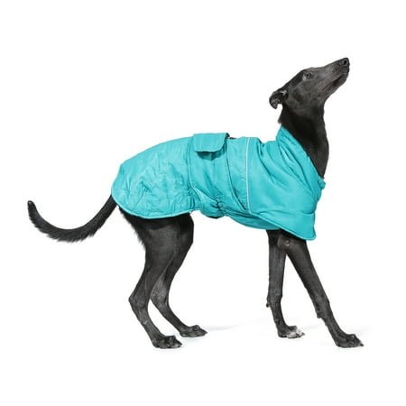 Pefilos Reversible Water Repellent Dog Jacket Pets Apparel Winter Warm Outdoor Sport Dog Coats for Winter Cold Weather Puppy Comfort Vest, Green XL