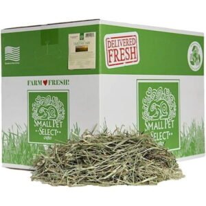 Small Pet Select 2nd Cutting Perfect Blend Timothy Hay Pet Food for Rabbits, Guinea Pigs, Chinchillas and Other Small Animals, Premium Natural Hay Grown in The US, 25 LB