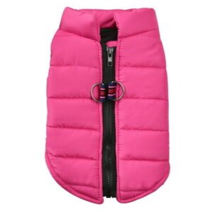 Pet Artist Winter Warm Dog Clothes Padded Vest Puppy Zip Jacket Padded Outfit Chihuahua Apparel
