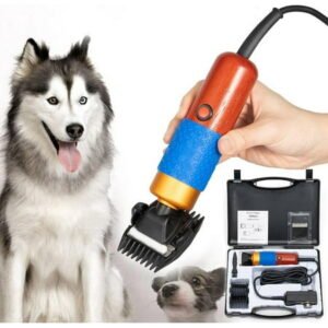 Miumaeov 10ft Sheep Shears, with Plug & 2 Blades 200W Electric Clippers Animal Shave Grooming Farm for Dogs Cat Goat Alpaca, Llamas, Angora Rabbits Shearing Hand Piece Cutter Livestock Pet Supplies