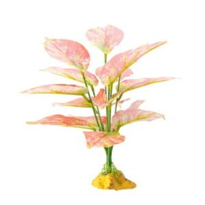 Reptiles Plant Grass for Climbing Habitat Decors Branch with Leaves for Lizards Spiders Snake Hideouts