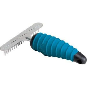 Master Grooming Tools Ergonomic Undercoat Rakes – Efficient Tools for Grooming Dogs, Long Pins