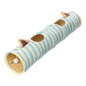 Interactive Maze Cat Tunnel Toy With Collapsible Design For All Cats