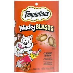 TEMPTATIONS Wacky Blasts Cluckin’ Bacon 3oz