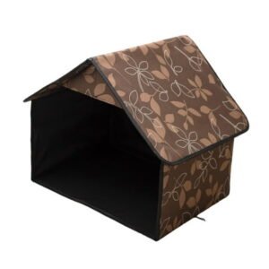 Cat House Dog House Kennel Windproof Portable Structure Easy Clean for Indoor Outdoor Community Stray Pets