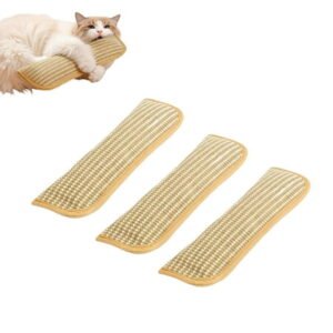 3 Pack Catnip Toys for Indoor Cats – 13 Inches Catnip Pillows, Catnip Toys, Sisal Scratching Pad, Interactive Cat Nip Kicker Toys for Anxiety Relief