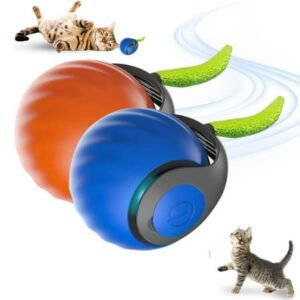 Speedy 3.0 Tail Cat Toy,2026 New Speedy Tail Interactive Cat Toy for Indoor Cats,Speed Adjustment- Automatic Moving Smart Cat Toys Ball with Tail for Bored Indoor Cats Dogs USB Rechargeable