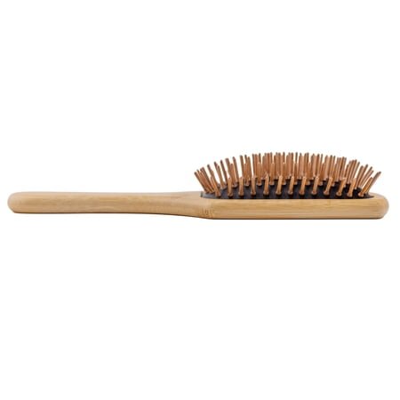 Doggy Style Large Bamboo Dog Brush, Bamboo Pin Bristles, Ergonomic Handle, Deshedding and Detangling Grooming Brush for Medium and Large Breeds